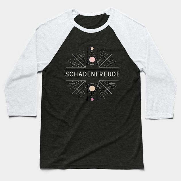 Schadenfreude, Karma Germany Design Baseball T-Shirt by RazorDesign234